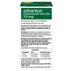 Advantus masticable en primer plano destacando su textura y sabor aceptado por perros