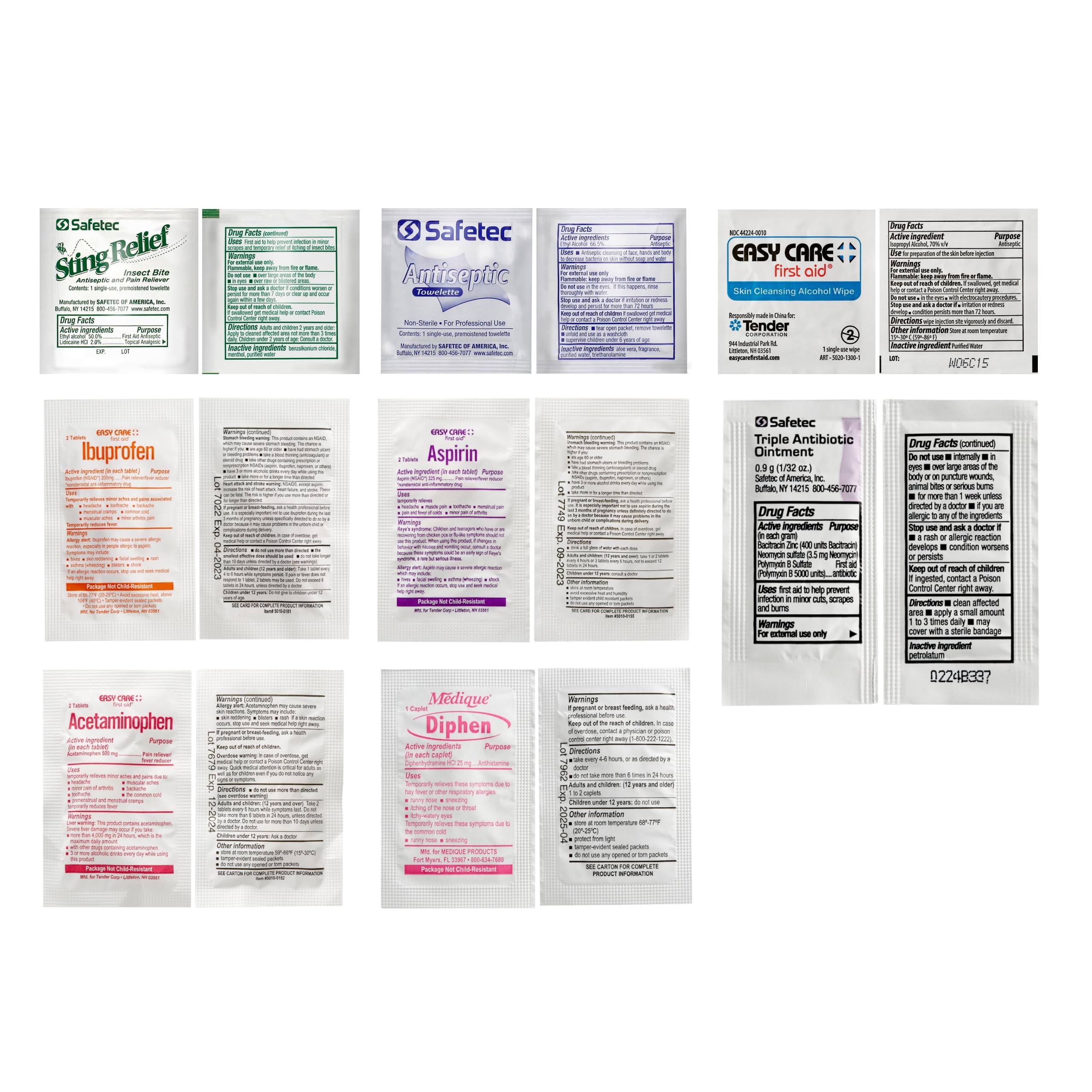 Adventure Medical Kits etiqueta y materiales durables resistentes