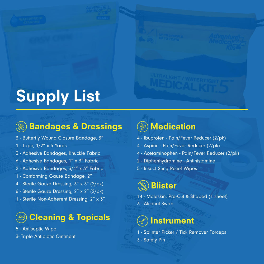 Adventure Medical Kits pinzas y aguja para extracción de astillas rápida