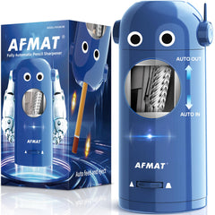 AFMAT PSX5RB vista frontal azul que muestra diseño compacto y atractivo