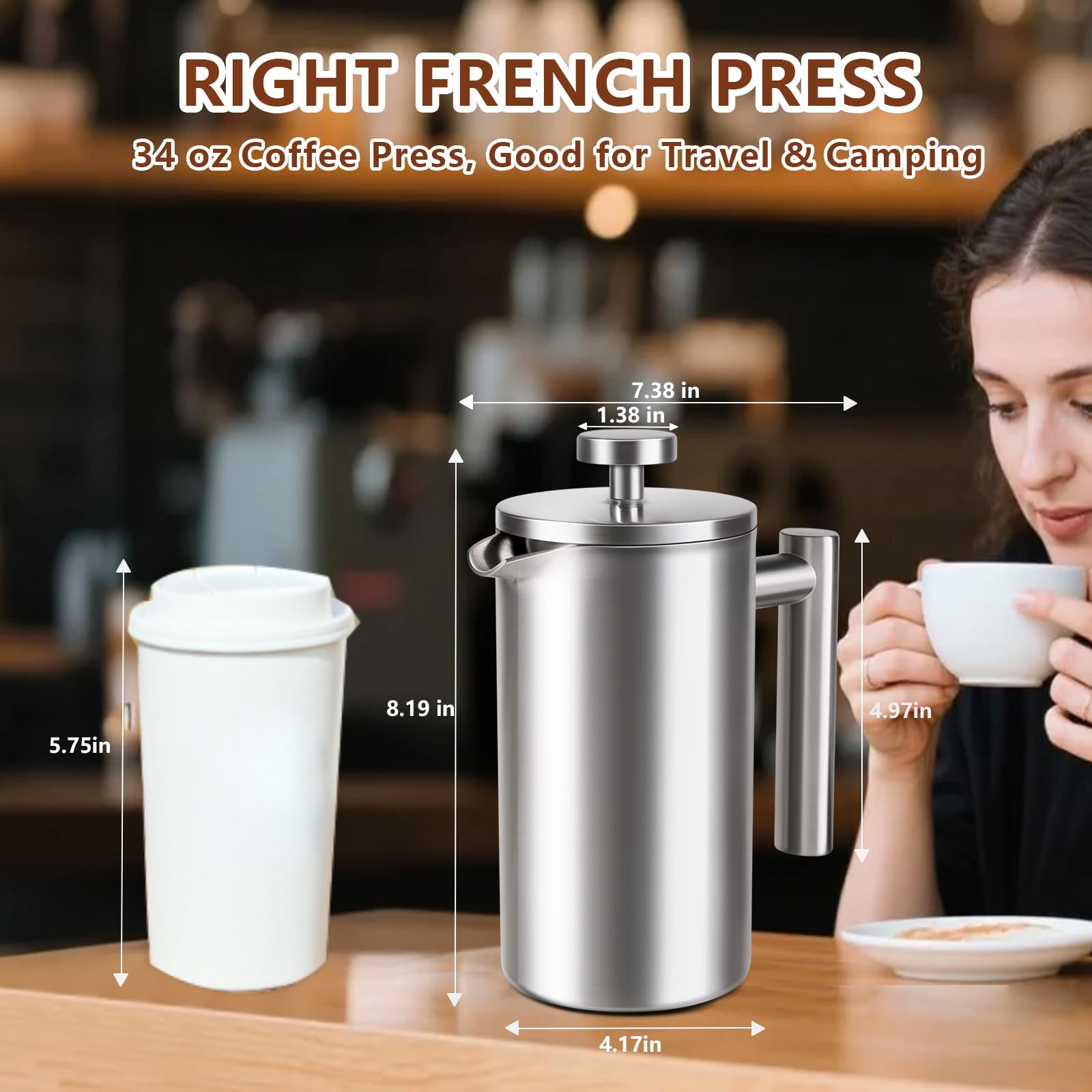 AgcKuzt detalle del filtro multicapa que separa posos y preserva aroma