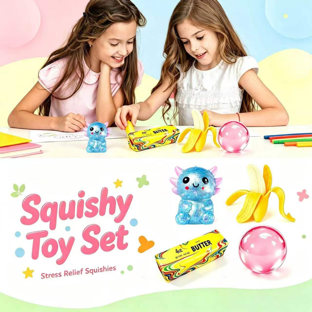 AGSWE squishy sobre escritorio como decoración y ayuda para concentración
