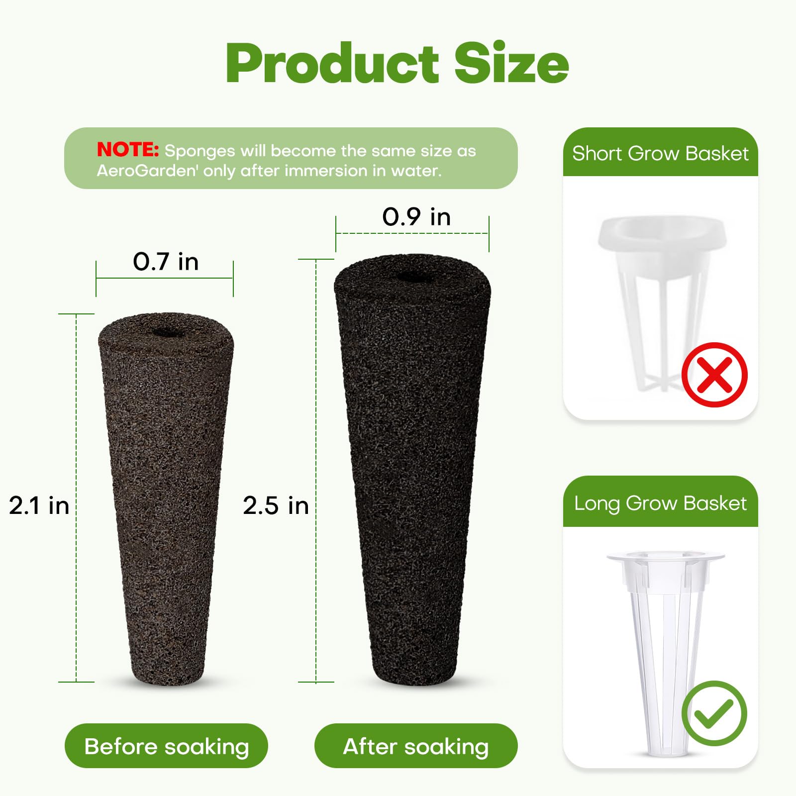 Ahopegarden cestas ABS resistentes que reducen desechos