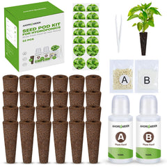 Ahopegarden paquete frontal mostrando componentes y conveniencia