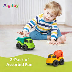 Aigitoy conjunto lateral con ambos camiones para juego inmediato