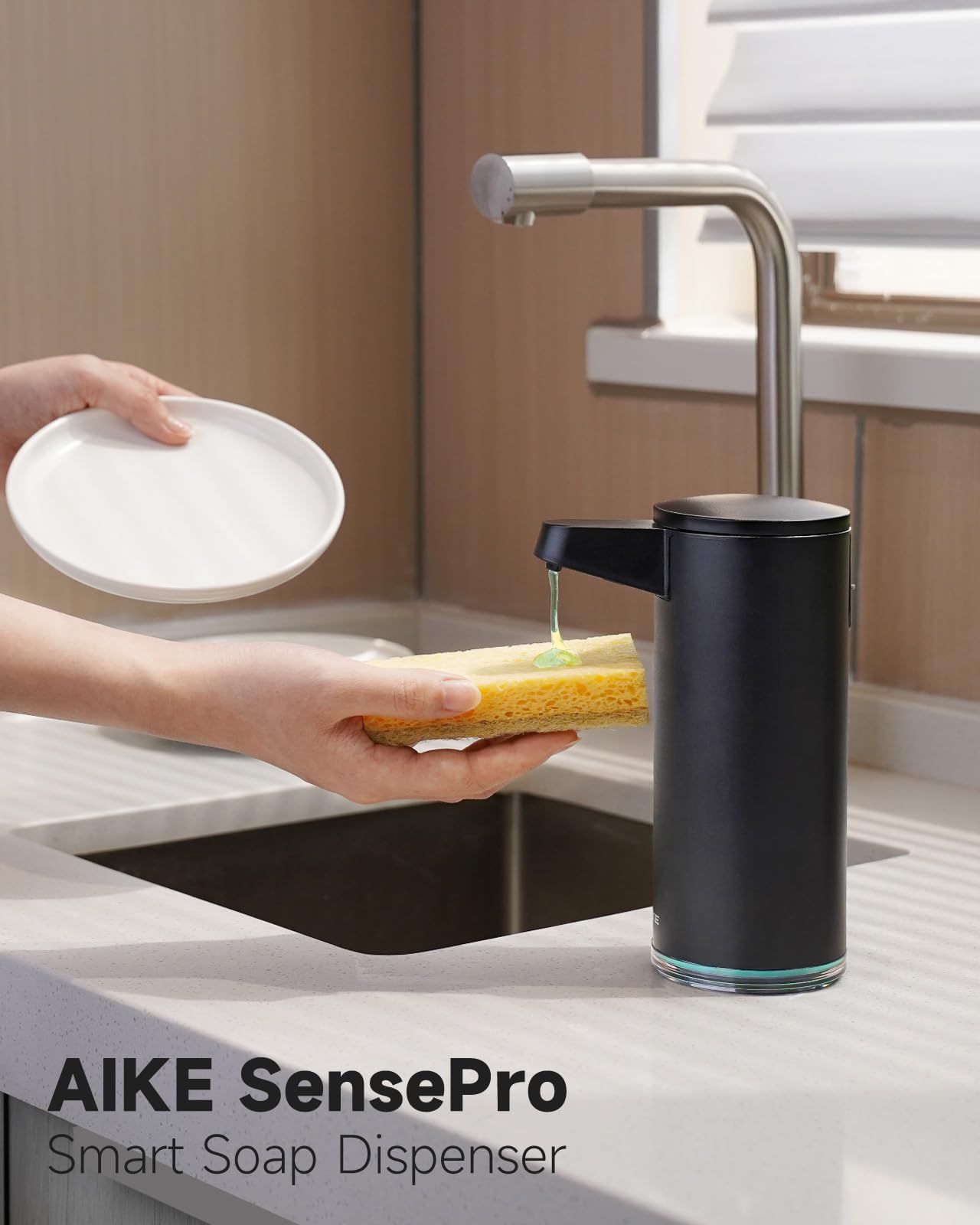 AIKE sensor activo sin contacto para mayor higiene y rapidez