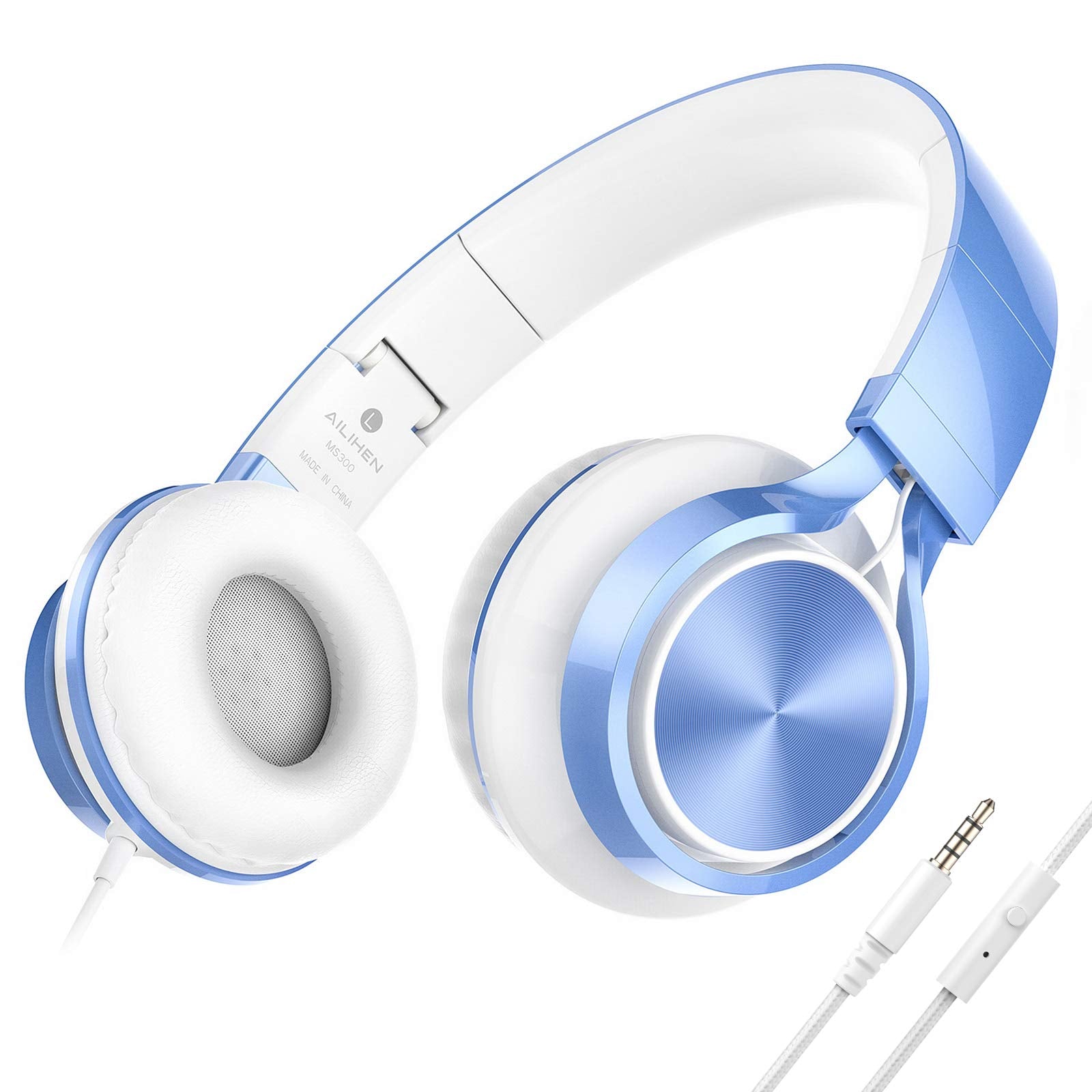 AILIHEN auriculares frontal SkyBlue mostrando diseño atractivo y duradero