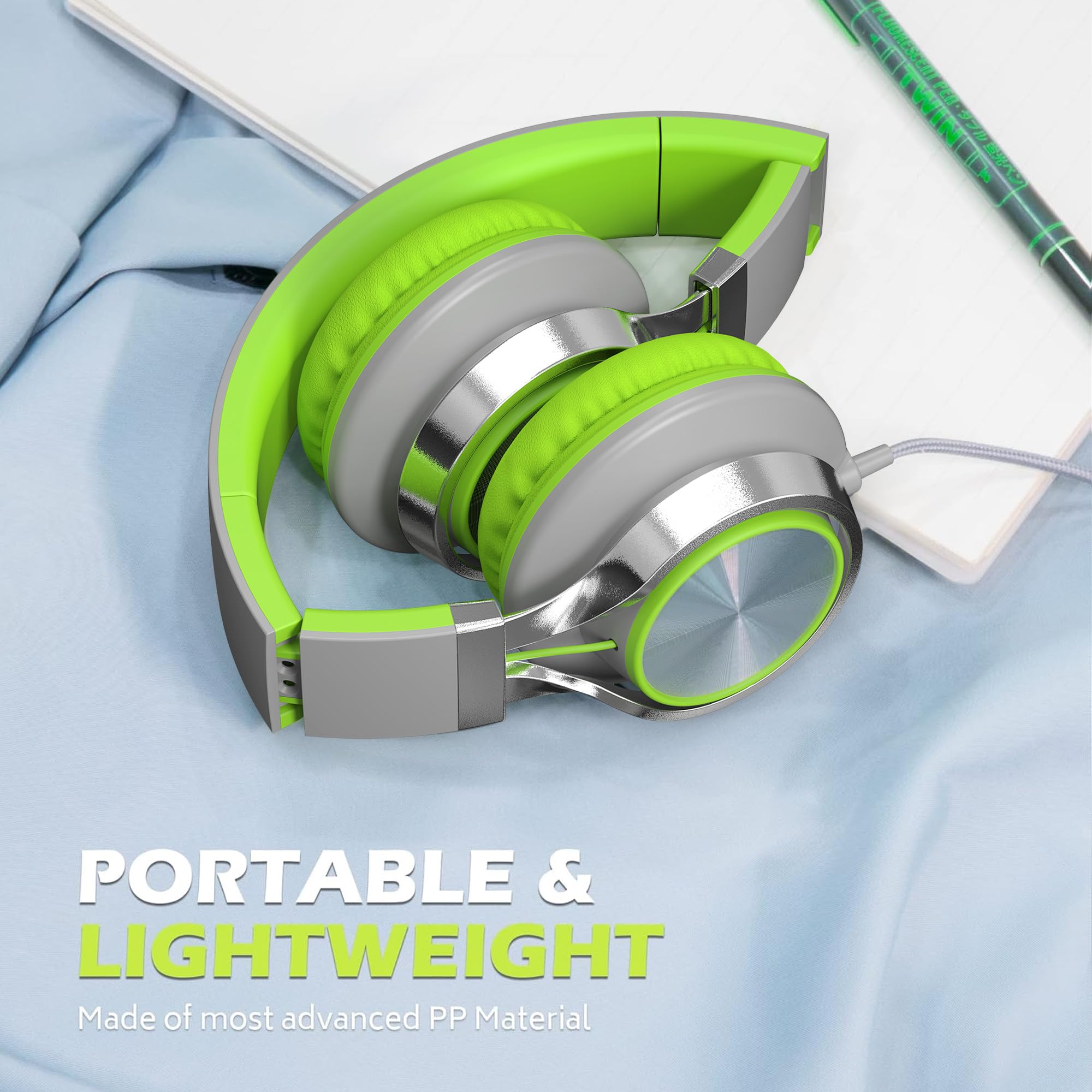 AILIHEN braided cable and 3.5mm plug detail showing tangle-resistant durability