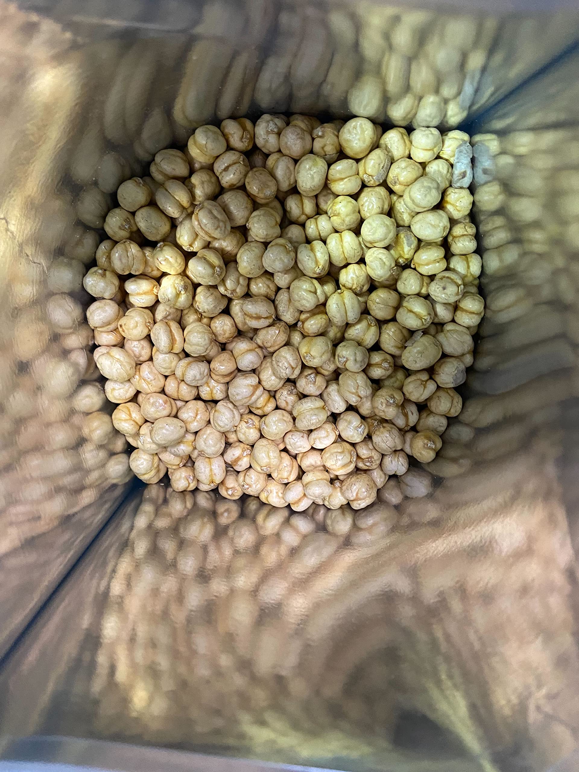 aimnaturals garbanzos como topping en ensalada aportando textura