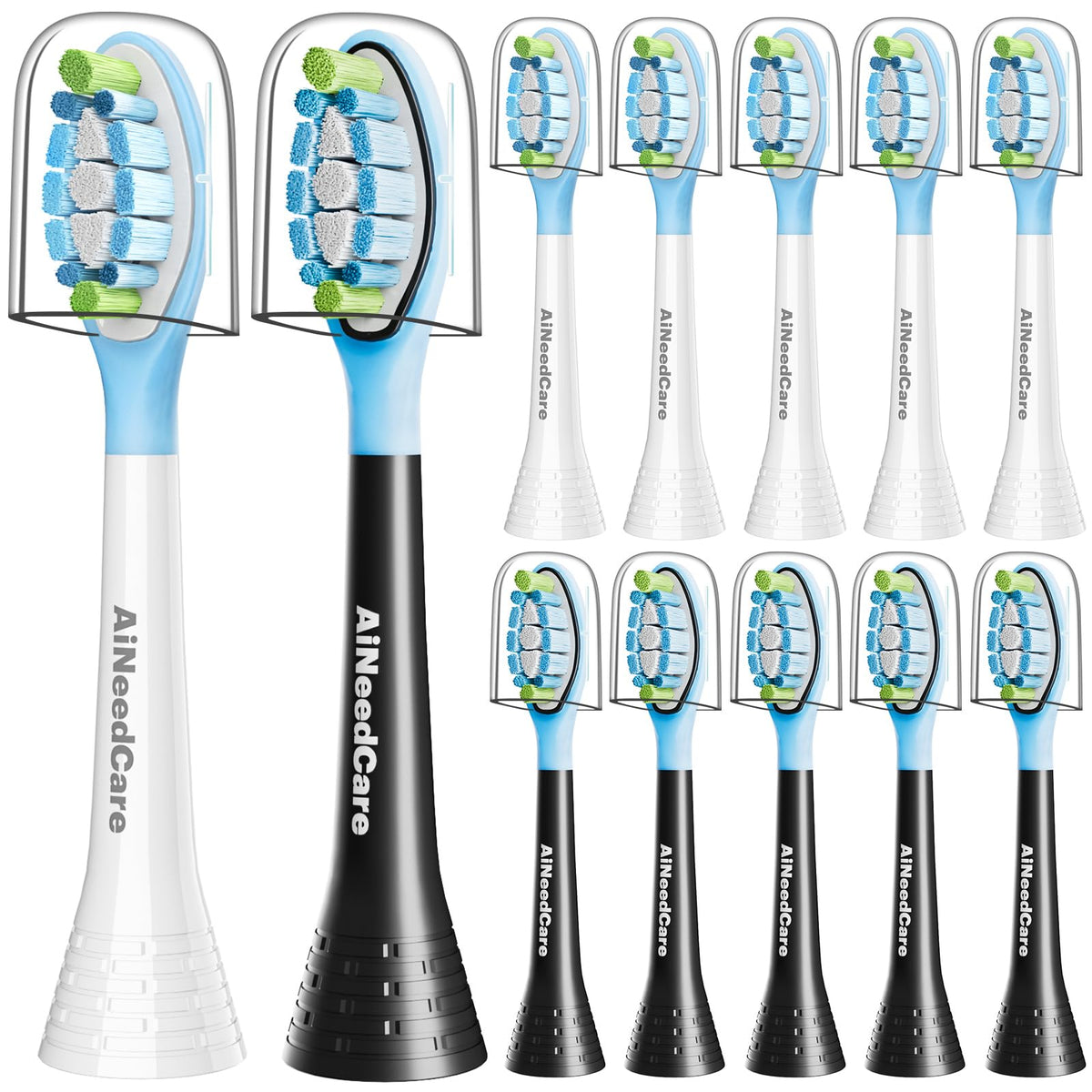 AiNeedCare cabezal frontal mostrando forma y encaje compatible