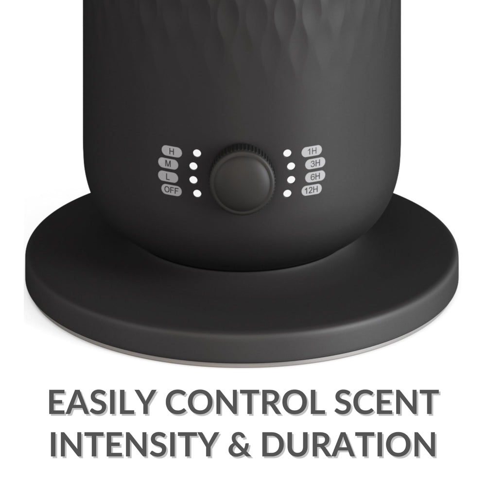 Air-Scent textura y acabado del difusor que facilita limpieza rápida