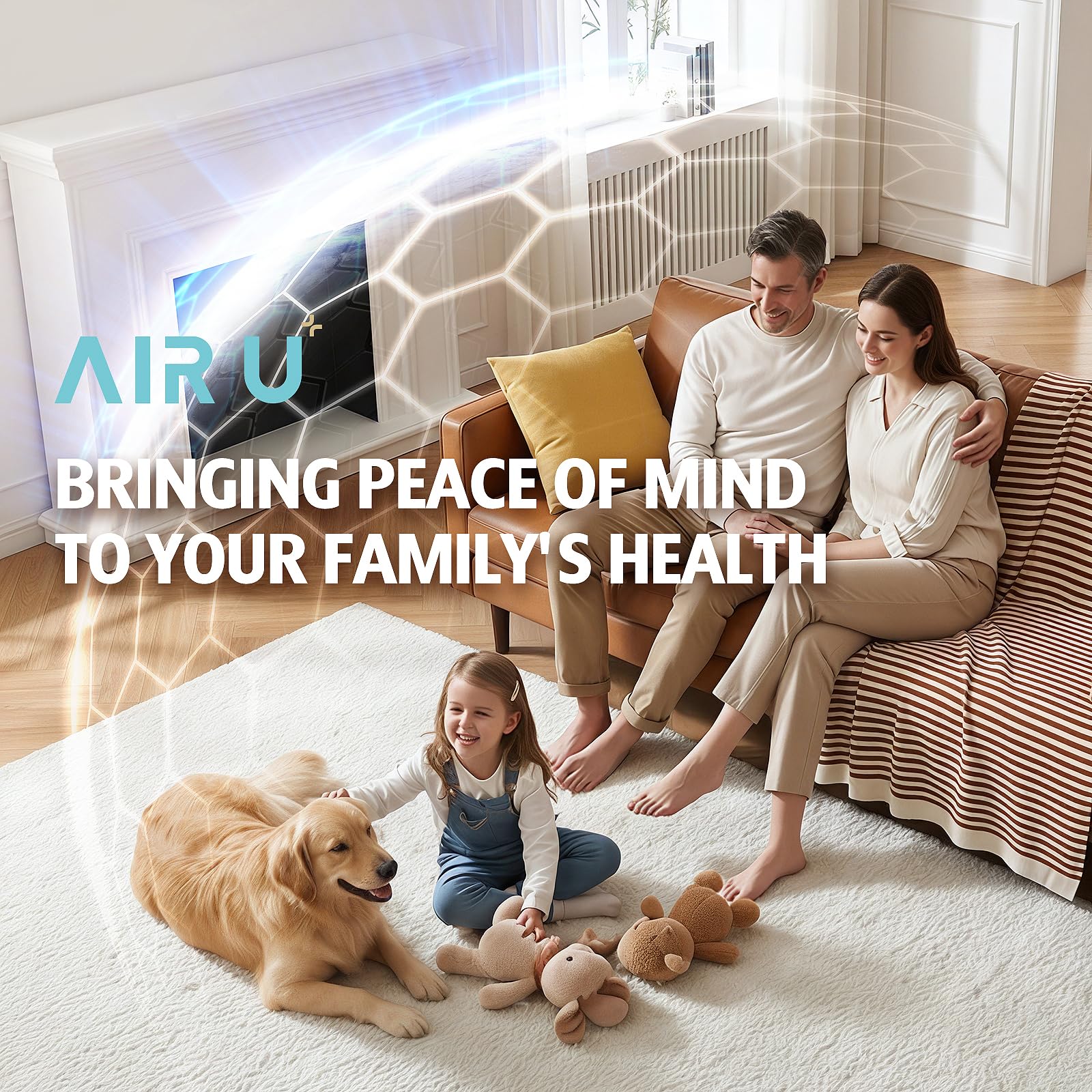 Contenido del kit AIR U+ desplegado: 30 recambios y mango corto mejorado