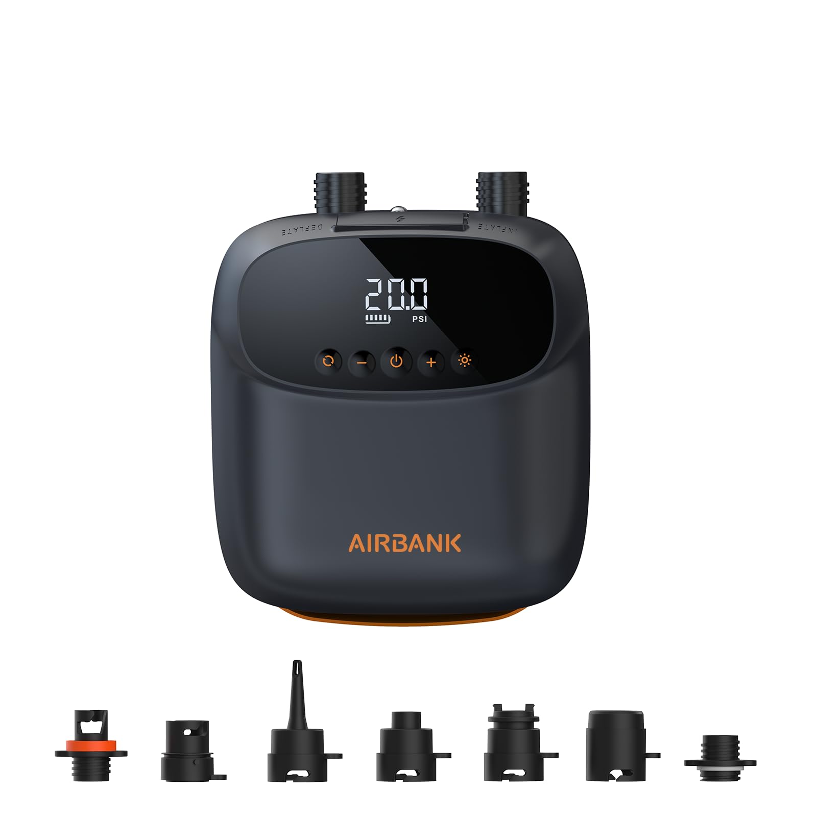 AIRBANK PUFFER Pro frontal mostrando diseño compacto y portabilidad