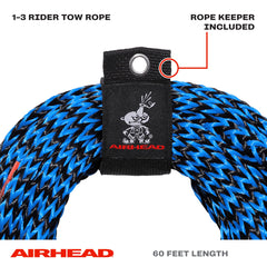 Airhead primer plano de 16 hebras mostrando textura duradera UV