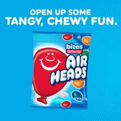 Airheads primer plano de la textura masticable que promete mordidas consistentes