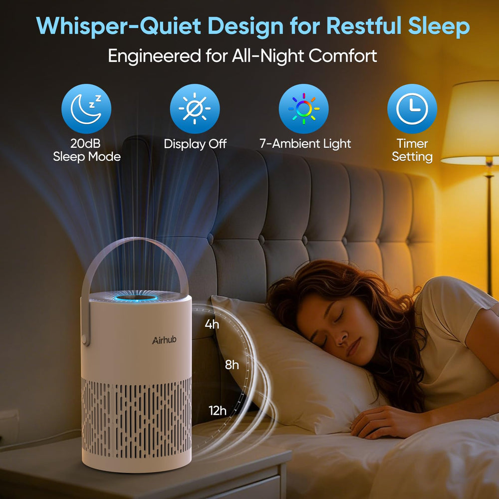AirHub aroma pad with essential oil for gentle fragrance benefit