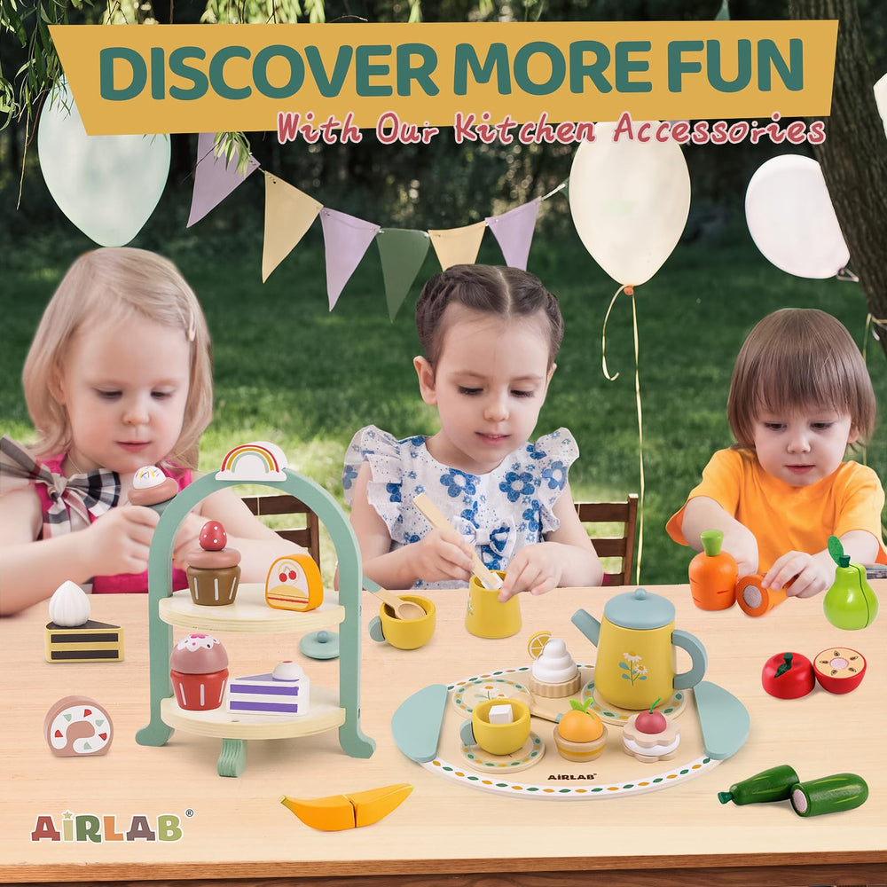 Airlab child playing with set showing social interaction and creative storytelling