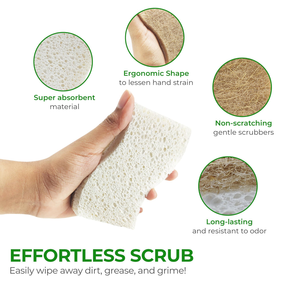 AIRNEX etiqueta que muestra materiales biodegradables y seguros
