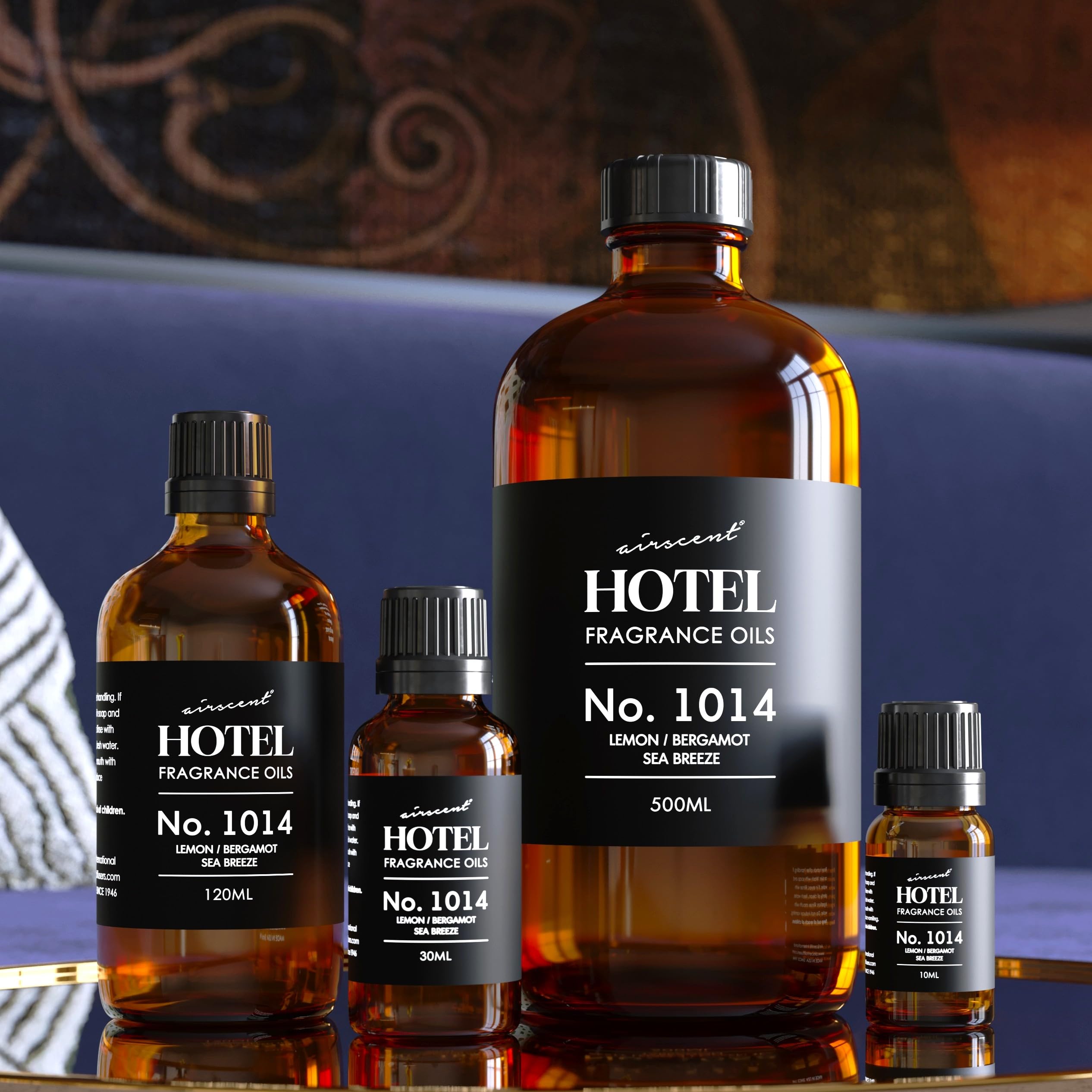 AirScent ambiente costero estilo hotel que transmite lujo y sensación fresca