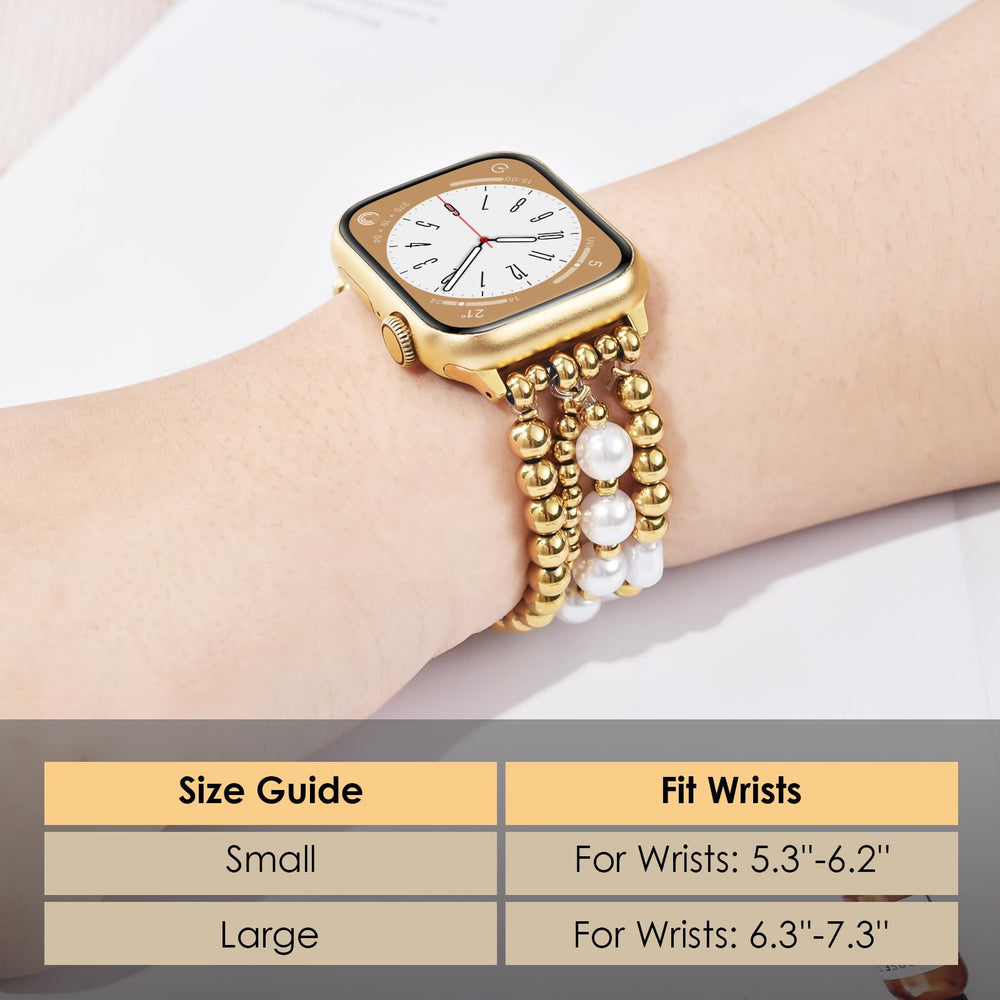 AIRSPO pulsera colocada en Apple Watch mostrando ajuste y estilo