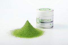 AIYA SINCE 1888 polvo de matcha cerca mostrando textura fina