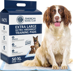 American Kennel Club almohadilla frontal del empaque, facilita elección rápida