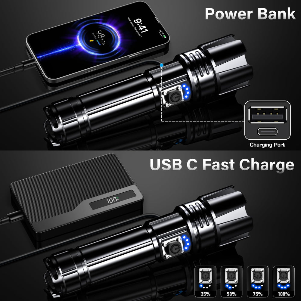 AKNEAR puerto USB-C en primer plano, recarga rápida y conveniente