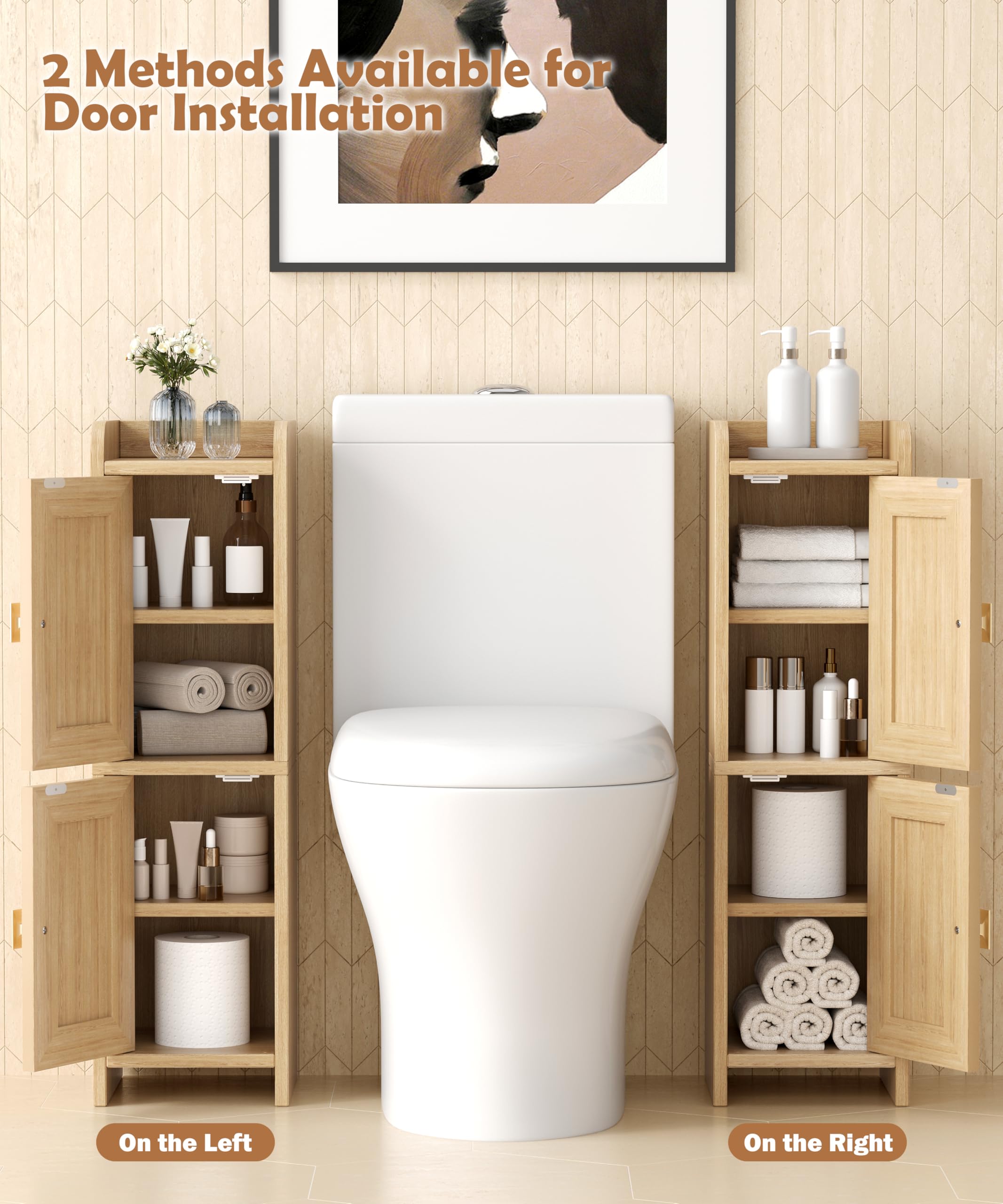 Akxomel ambiente de baño en roble que mejora la decoración