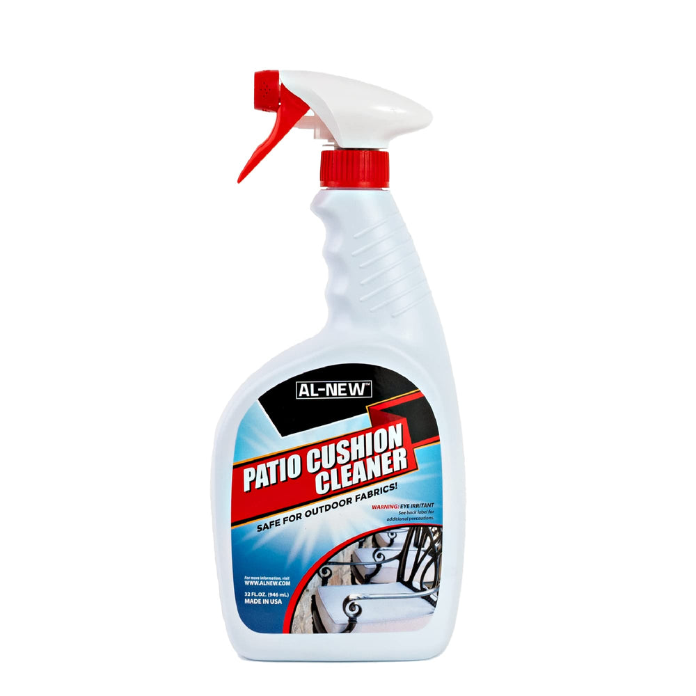 AL-NEW botella frontal de 32 oz mostrando el etiquetado y tamaño práctico