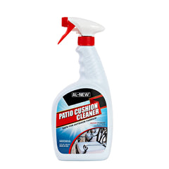 AL-NEW botella frontal de 32 oz mostrando el etiquetado y tamaño práctico