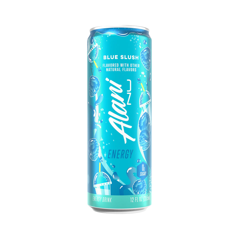Alani Nu latas apiladas mostrando almacenamiento y stock práctico