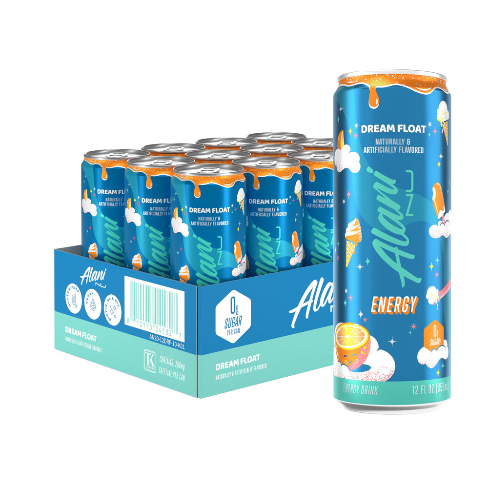 Alani Nu lata frente mostrando el diseño y beneficio refrescante
