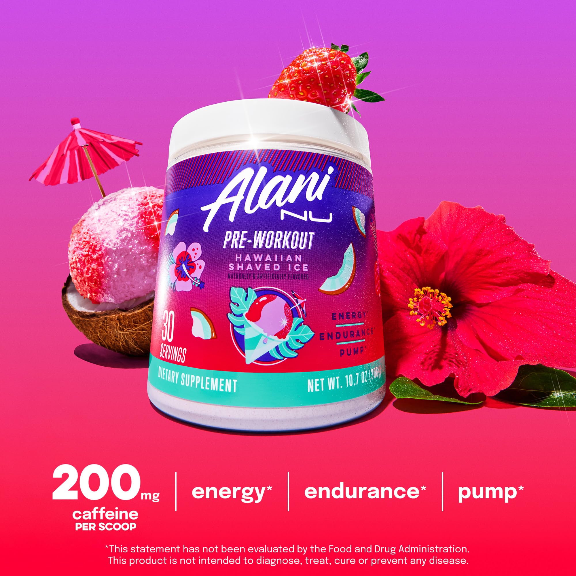 Alani Nu producto en gimnasio apoyando intensidad y rendimiento