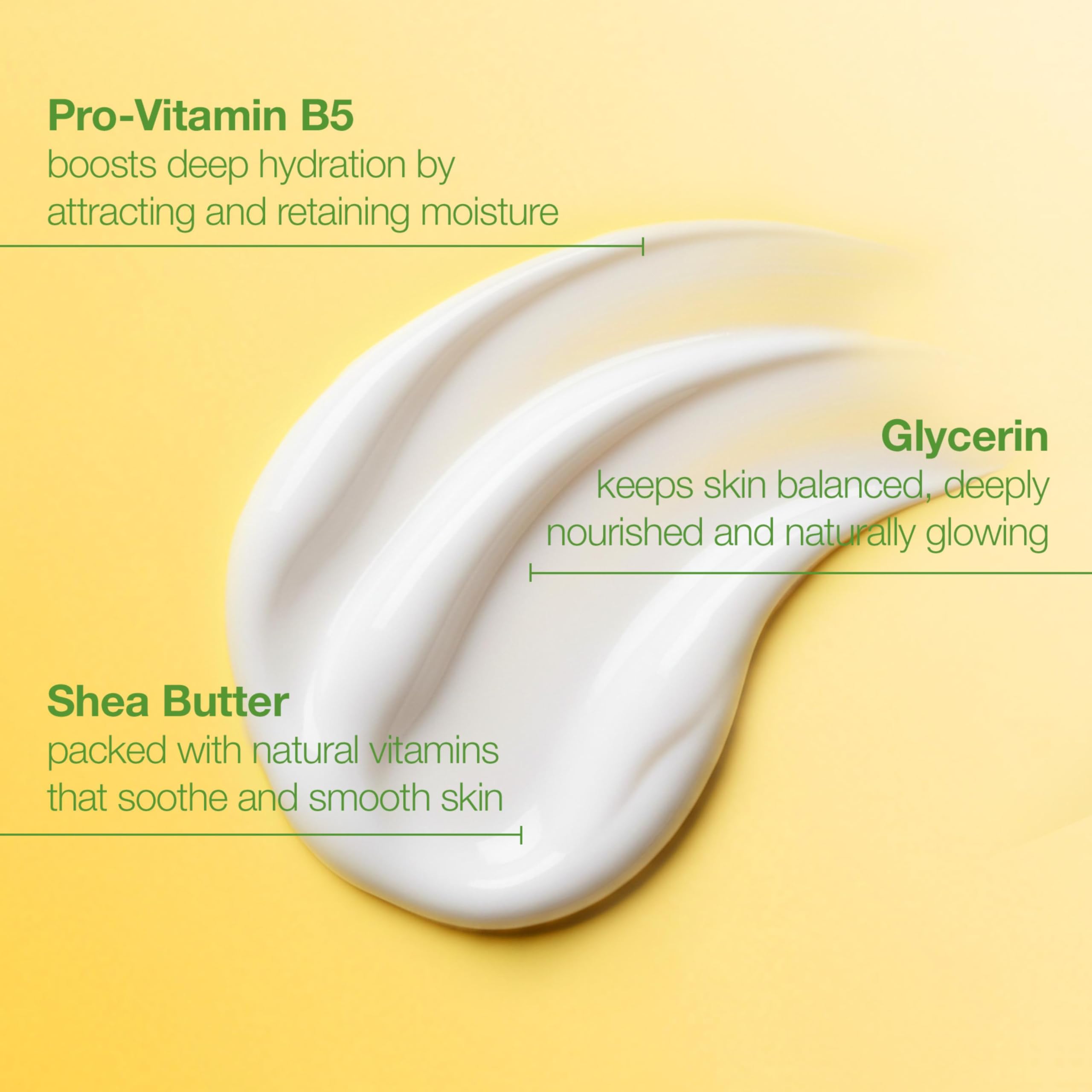 Alba Botanica comparación de tamaño 32 oz que indica suministro prolongado