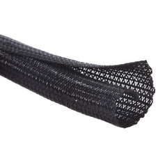 Alex Tech tubo protector frontal mostrando rollo y color negro, organización eficaz