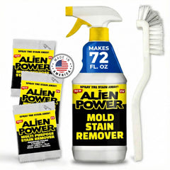 ALIEN TAPE frontal del envase de 24 oz mostrando etiqueta y beneficio limpiador