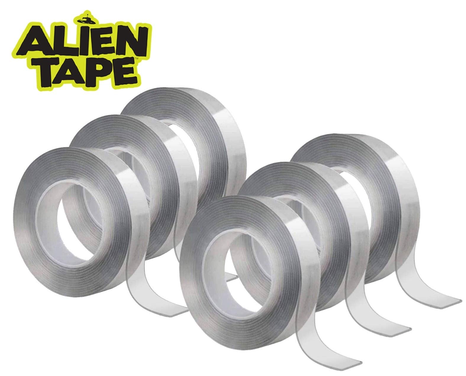 ALIEN TAPE conjunto de 6 rollos presentado, solución completa para hogar