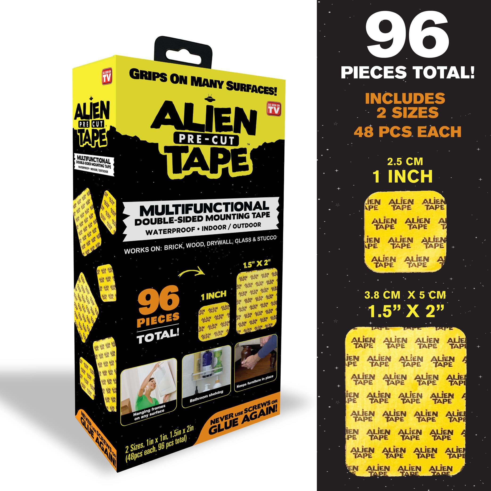 ALIEN TAPE detalle de la textura adhesiva que asegura gran agarre