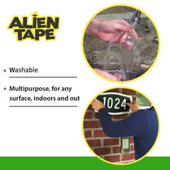 ALIEN TAPE detalle de textura nano que explica el agarre fuerte