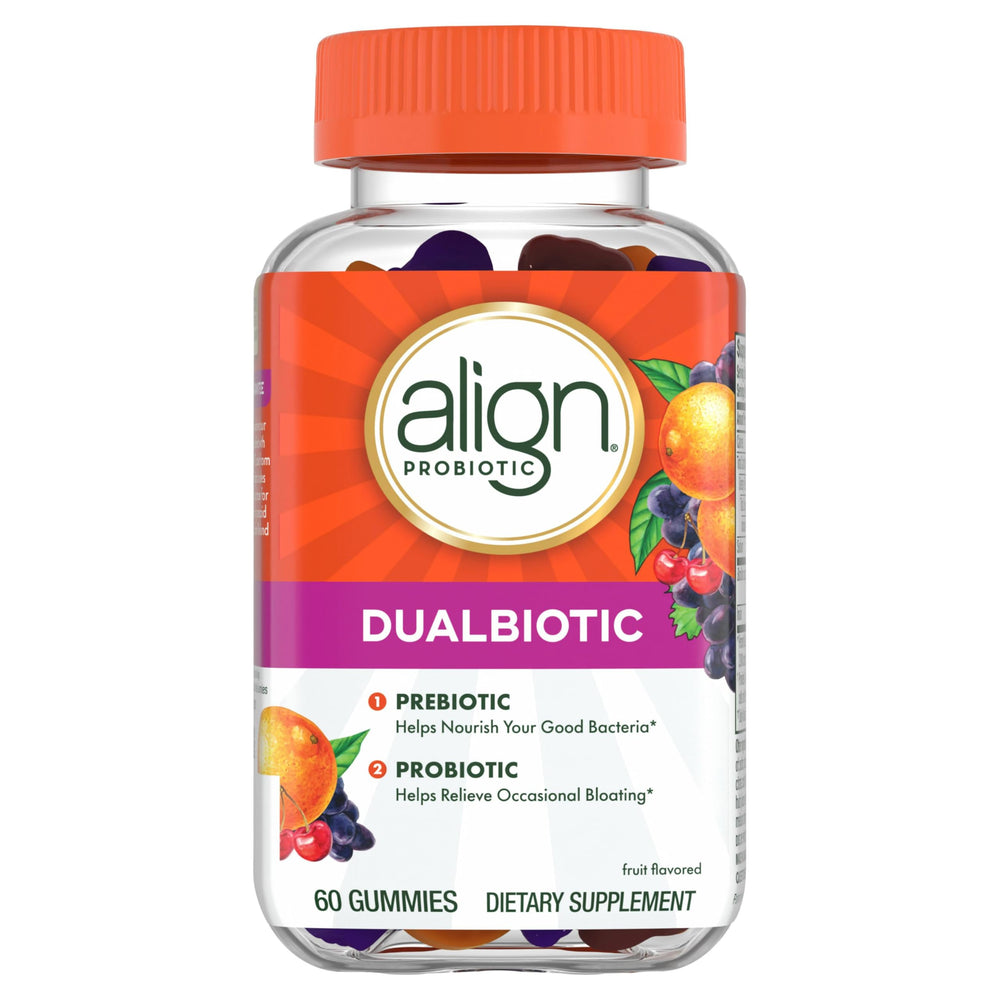 Align estilo de vida con persona llevando gomitas para salud digestiva