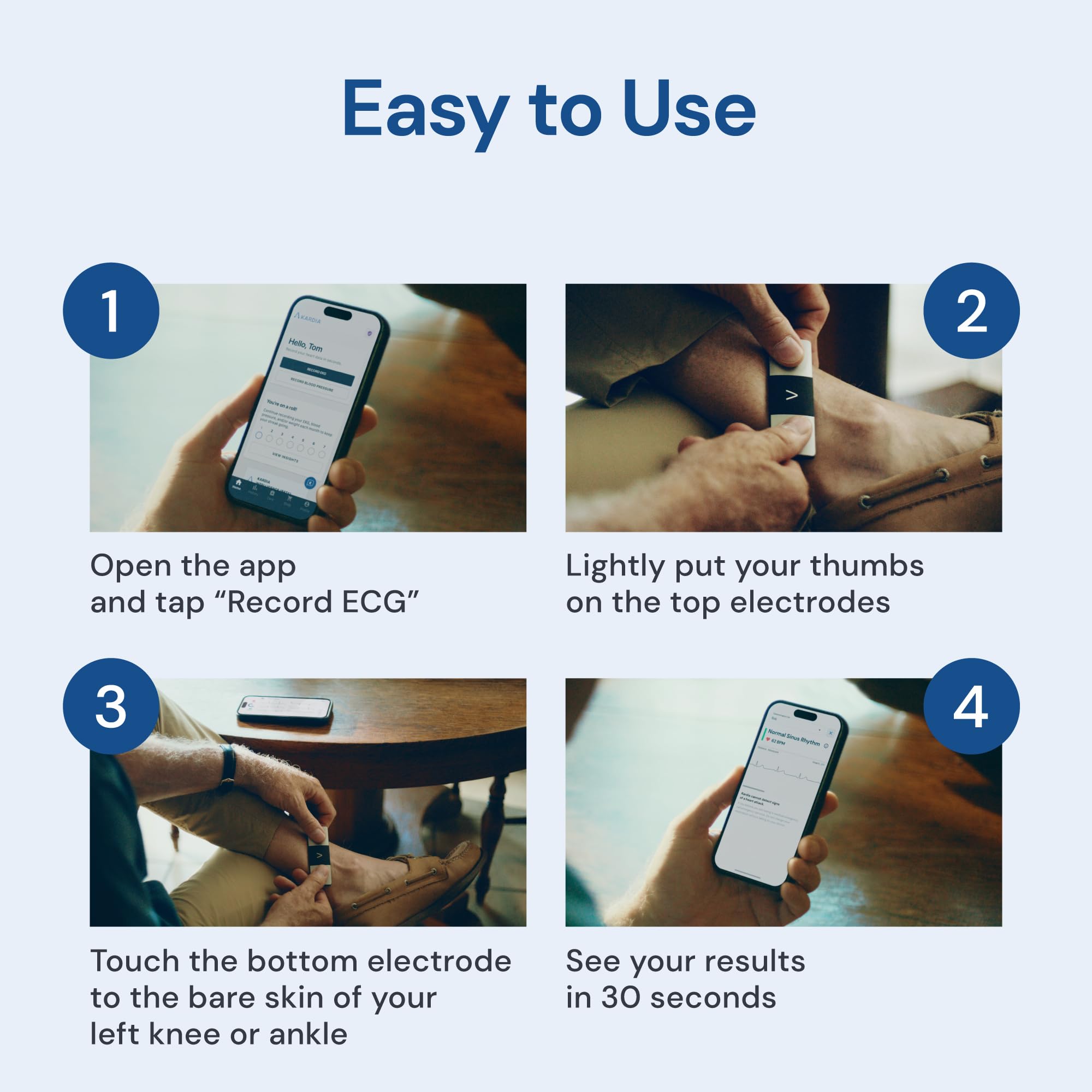 AliveCor KardiaMobile 6L Max en ambiente doméstico facilitando monitorización cotidiana