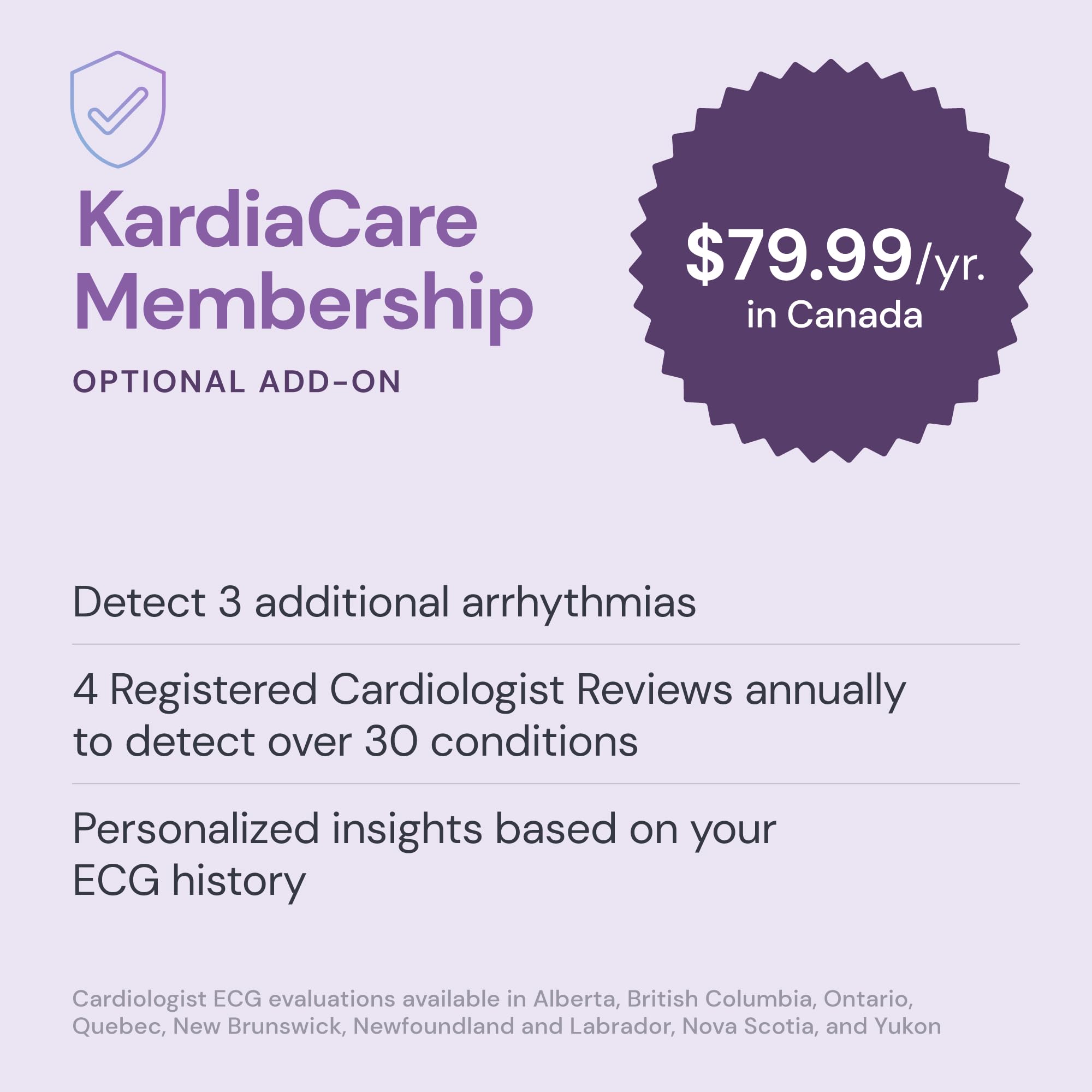 AliveCor KardiaMobile 6L Max tarjeta KardiaCare destacando revisiones por cardiólogos