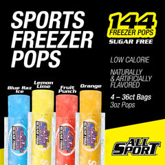 All Sport primer plano de la textura de la paleta y su color vibrante