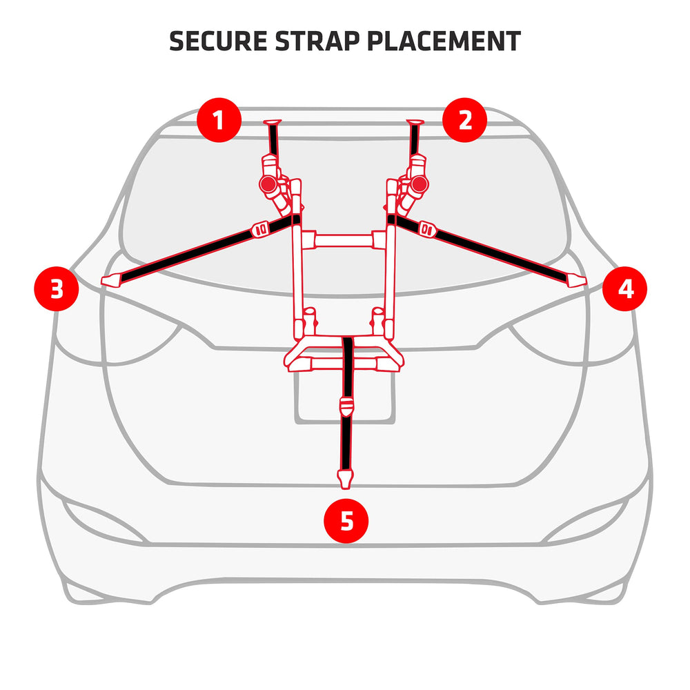 Allen 102DN-R correa inferior patentada asegurando el gancho