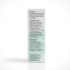 Almond Clear textura del sérum en gota, absorción rápida