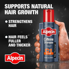 Alpecin etiqueta con ingredientes clave para transparencia y confianza