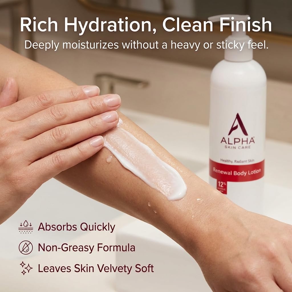 Alpha detalle de etiqueta con concentración 12% glicólico y beneficios