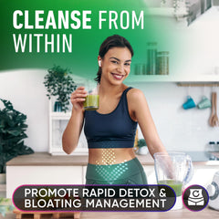 Alpha Flow etiqueta con información y beneficios claros para el usuario