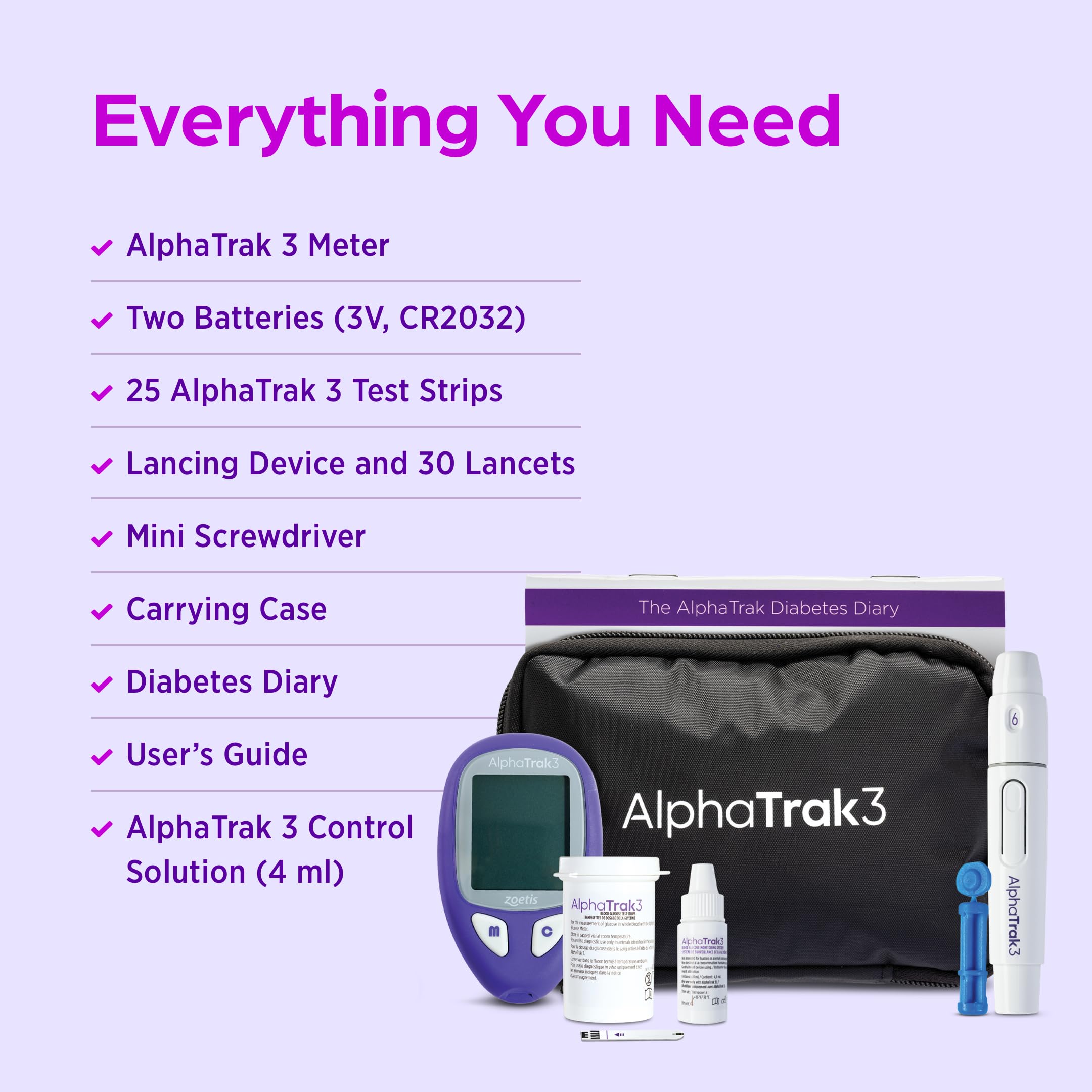 AlphaTRAK dispositivo de punción con lancetas para extracción mínima de sangre
