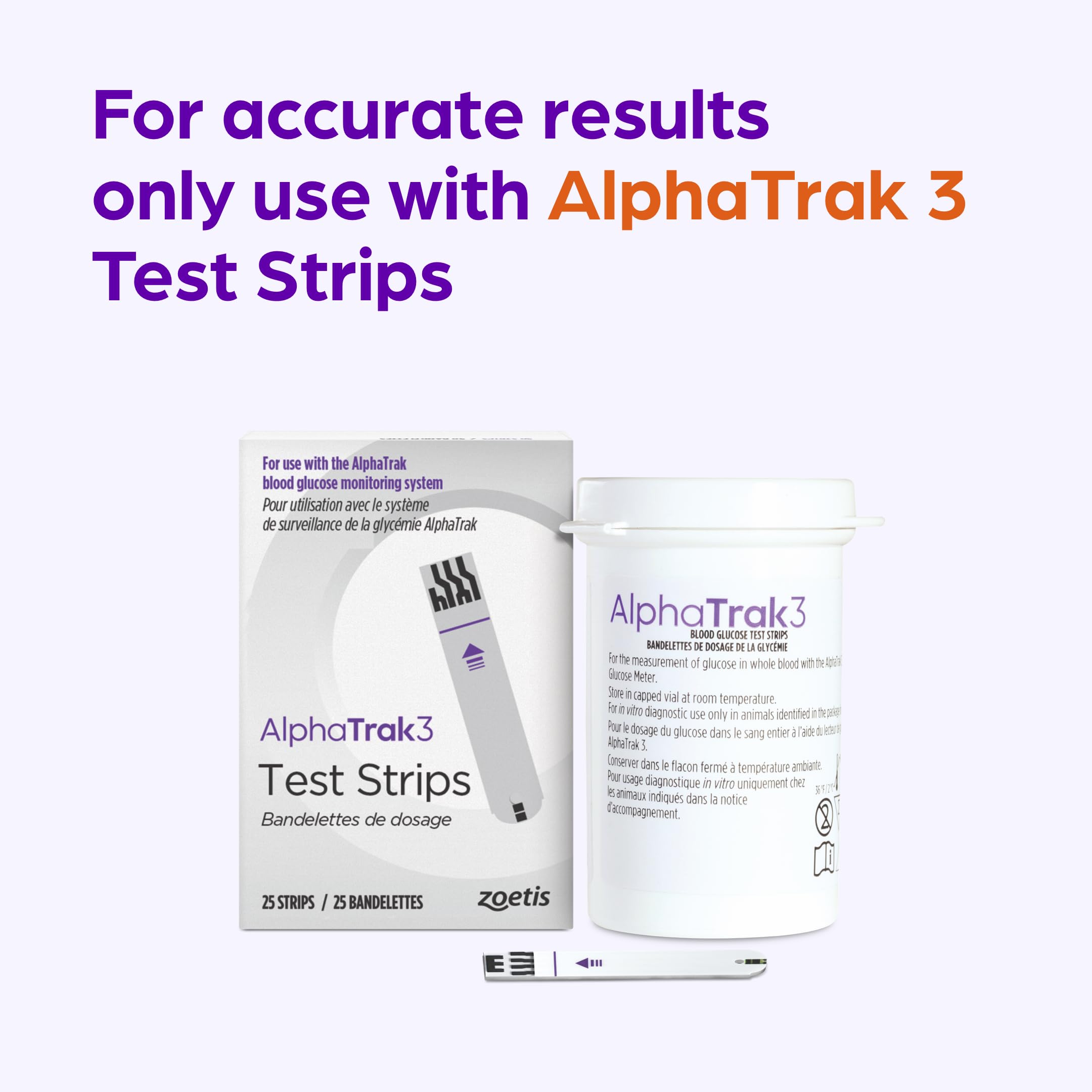AlphaTRAK comparación de tamaño de medidor con manos para referencia de escala